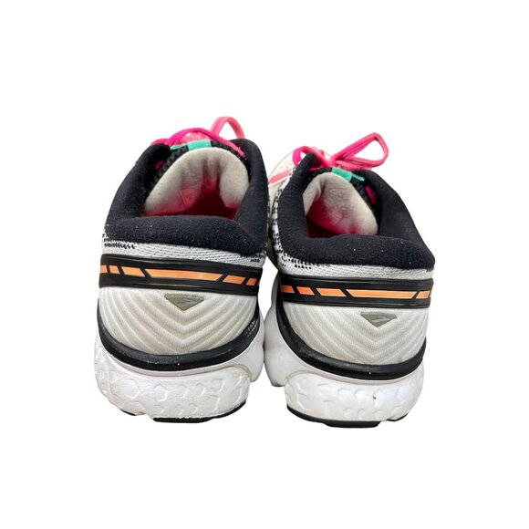 Brooks Ghost 11 Womens white black running sneakers size 8M SKU 9048 - Picture 14 of 16